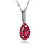 Ruby Tear Of Eternity Pendant - Jolene No. 57 image 2