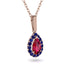 Ruby Tear Of Eternity Pendant - Jolene No. 71 image 2