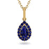 Sapphire Tear Of Eternity Pendant - Jolene No. 73 image 1