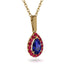 Sapphire Tear Of Eternity Pendant - Jolene No. 58 image 2
