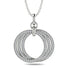 Three Circle Necklace With Diamond - Octavia No. 3 image 1