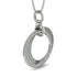 Three Circle Necklace With Diamond - Octavia No. 3