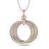 Three Circle Necklace With Diamond - Octavia No. 16 image 5