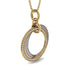 Three Circle Necklace With Diamond - Octavia No. 16