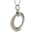 Three Circle Necklace With Diamond - Octavia No. 16
