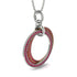 Three Circle Necklace With Ruby - Octavia No. 19 image 6