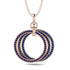 Three Circle Necklace With Sapphire - Octavia No. 20 image 3