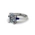 Three Stone Radiant Cut Diamond Engagement Ring - Hillary No. 63