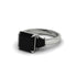 Three Stone Black Diamond Engagement Ring - Bethany No. 39 image 2