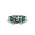 Three Stone Diamond Engagement Ring - Bethany No. 18