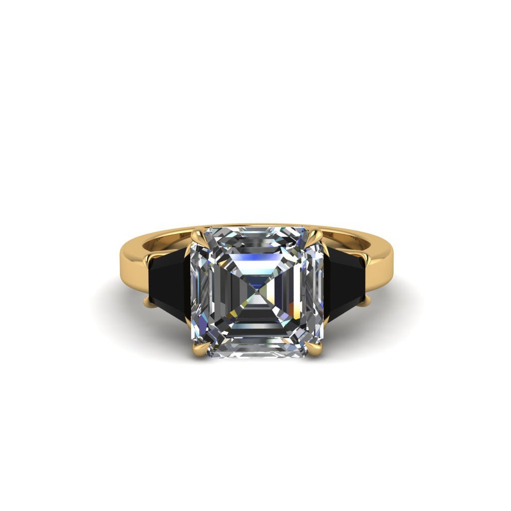 Three Stone Diamond Engagement Ring - Bethany No. 31
