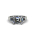 Three Stone Diamond Engagement Ring - Bethany No. 3