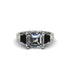 Three Stone Diamond Engagement Ring - Bethany No. 33 image 3