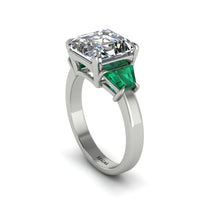 Three Stone Diamond Engagement Ring - Bethany No. 18 image 1