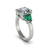 Three Stone Diamond Engagement Ring - Bethany No. 18 image 1