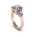 Three Stone Diamond Engagement Ring - Bethany No. 2 image 1