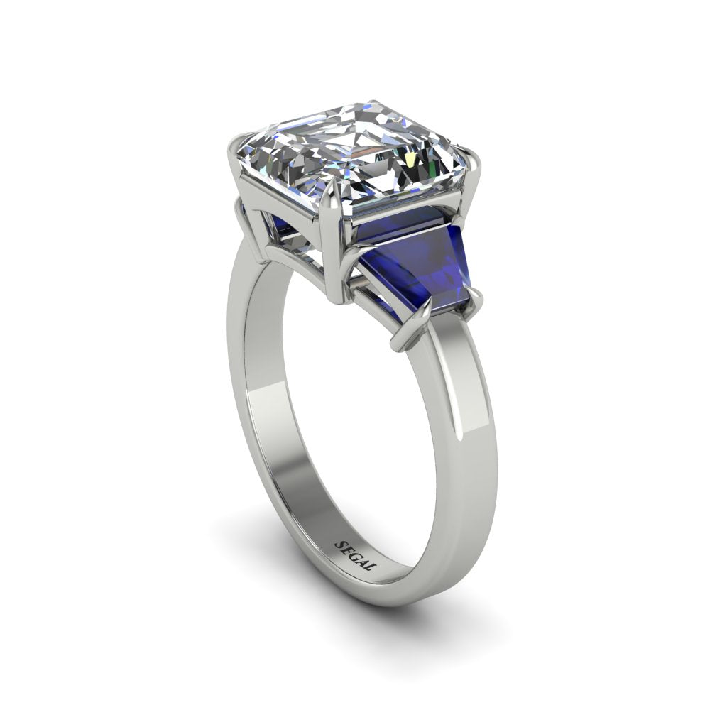 Three Stone Diamond Engagement Ring - Bethany No. 63