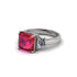 Three Stone Ruby Engagement Ring - Bethany No. 12 image 2