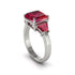 Three Stone Ruby Engagement Ring - Bethany No. 57 image 1