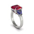 Three Stone Ruby Engagement Ring - Bethany No. 72