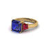 Three Stone Sapphire Engagement Ring - Bethany No. 58 image 2