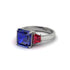 Three Stone Sapphire Engagement Ring - Bethany No. 60 image 2