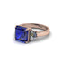 Three Stone Sapphire Engagement Ring - Bethany No. 14 image 2