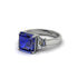 Three Stone Sapphire Engagement Ring - Bethany No. 15