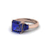 Three Stone Sapphire Engagement Ring - Bethany No. 74 image 2