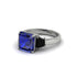 Three Stone Sapphire Engagement Ring - Bethany No. 45