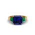Three Stone Sapphire Engagement Ring - Bethany No. 28
