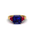 Three Stone Sapphire Engagement Ring - Bethany No. 58 image 3