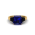 Three Stone Sapphire Engagement Ring - Bethany No. 43