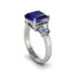 Three Stone Sapphire Engagement Ring - Bethany No. 15 image 1