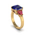 Three Stone Sapphire Engagement Ring - Bethany No. 58