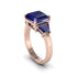 Three Stone Sapphire Engagement Ring - Bethany No. 74
