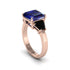 Three Stone Sapphire Engagement Ring - Bethany No. 44 image 1