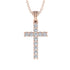 Timeless Classic Diamond Gold Cross Necklace - Ezekiel No. 2 image 1