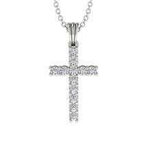 Timeless Classic Diamond Gold Cross Necklace - Ezekiel No. 3 image 1