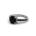 Traditional Black Diamond Engagement Ring - Elaine No. 39