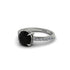 Traditional Black Diamond Engagement Ring - Elaine No. 9