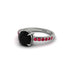 Traditional Black Diamond Engagement Ring - Elaine No. 54