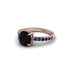 Traditional Black Diamond Engagement Ring - Elaine No. 68