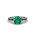Traditional Emerald Engagement Ring - Elaine No. 66