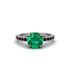 Traditional Emerald Engagement Ring - Elaine No. 36
