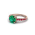 Traditional Emerald Engagement Ring - Elaine No. 50