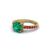 Traditional Emerald Engagement Ring - Elaine No. 49