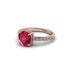 Traditional Ruby Engagement Ring - Elaine No. 11