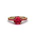 Traditional Ruby Engagement Ring - Elaine No. 55