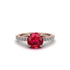 Traditional Ruby Engagement Ring - Elaine No. 11